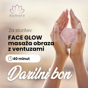 FACE GLOW masaža obraza z ventuzami (40min)