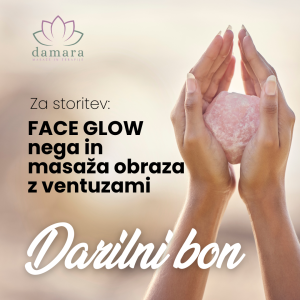 FACE GLOW nega in masaža obraza z ventuzami (45min)